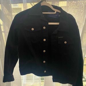 Black denim Calvin Klein jacket